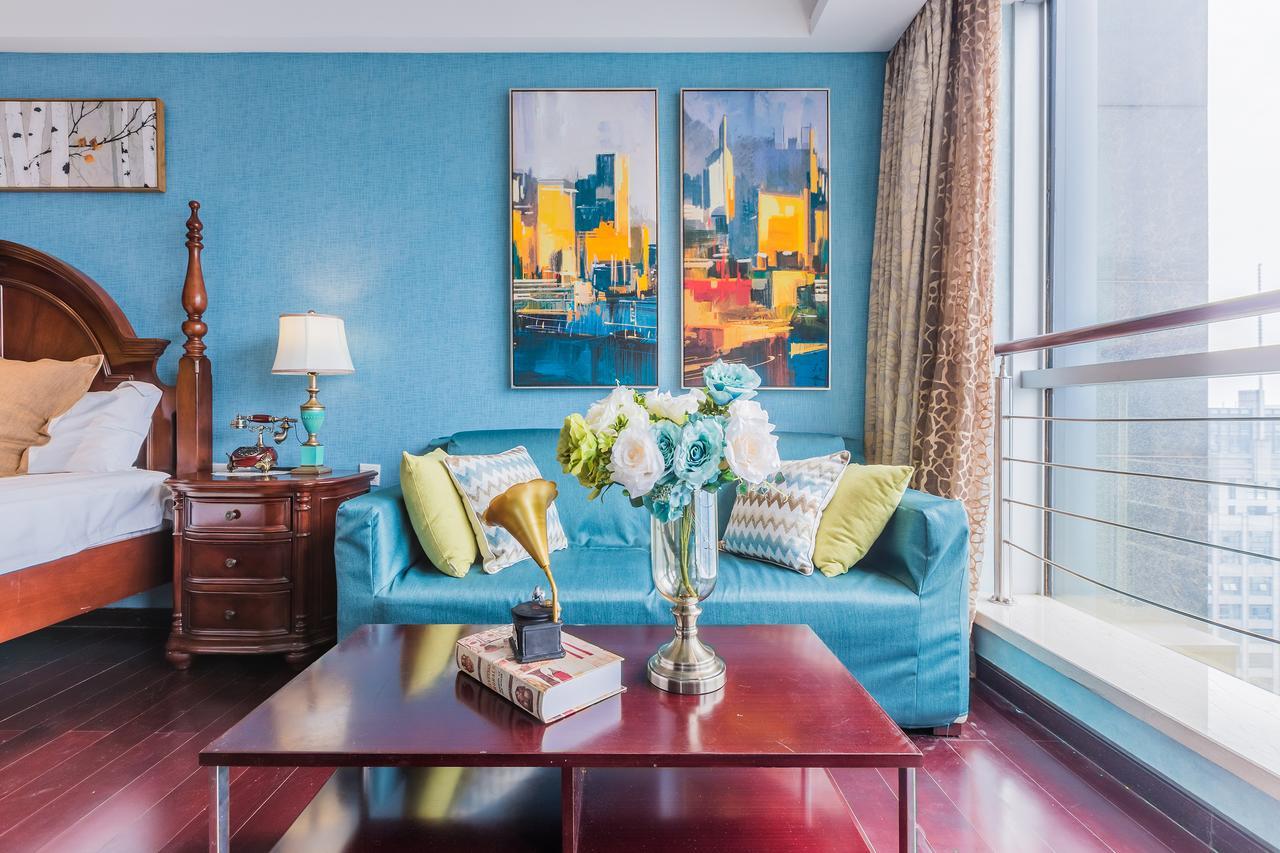 Binjiang Starlight Public Pavilion Hotel Apartment Hangzhou Bagian luar foto