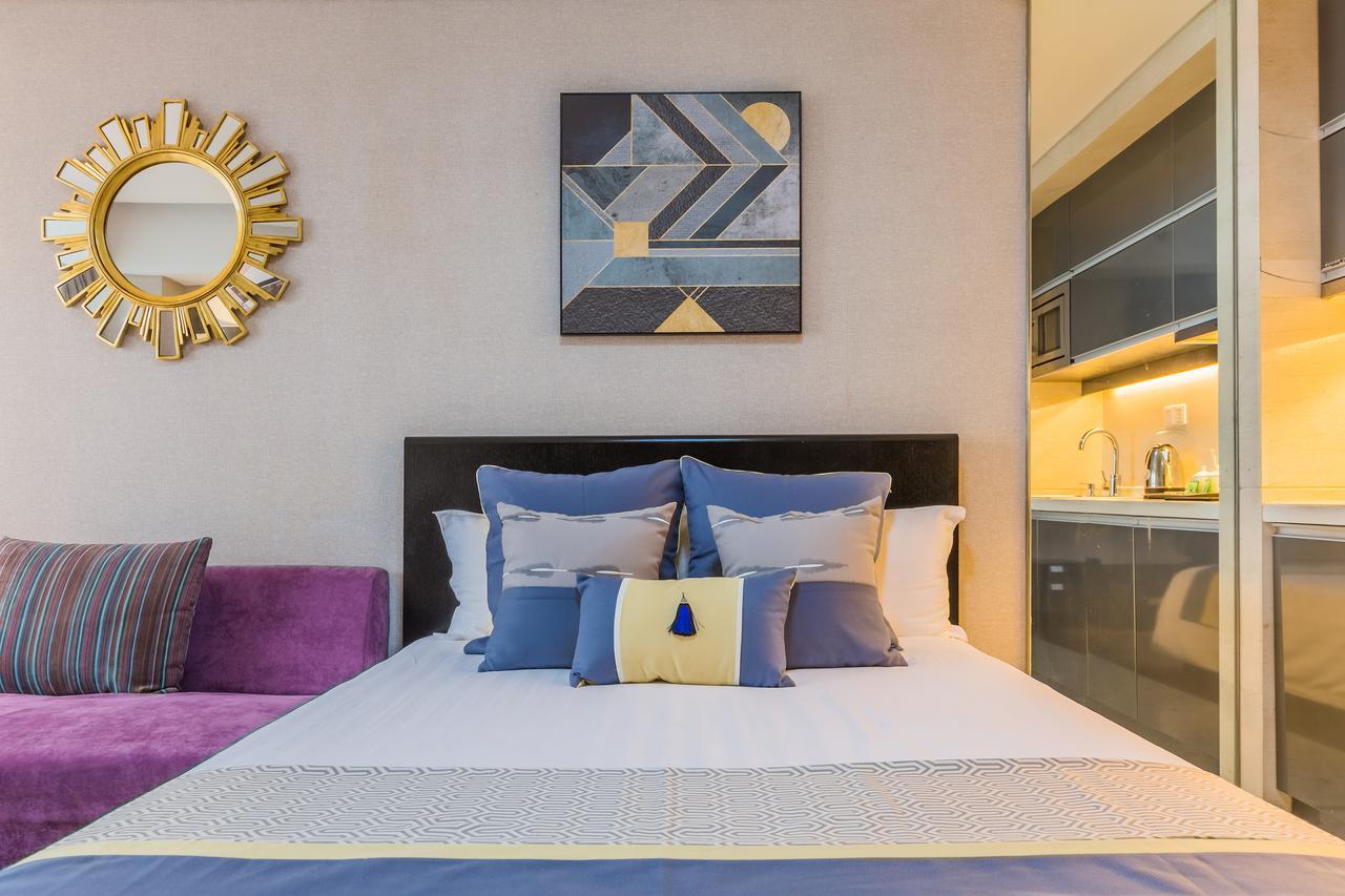 Binjiang Starlight Public Pavilion Hotel Apartment Hangzhou Bagian luar foto