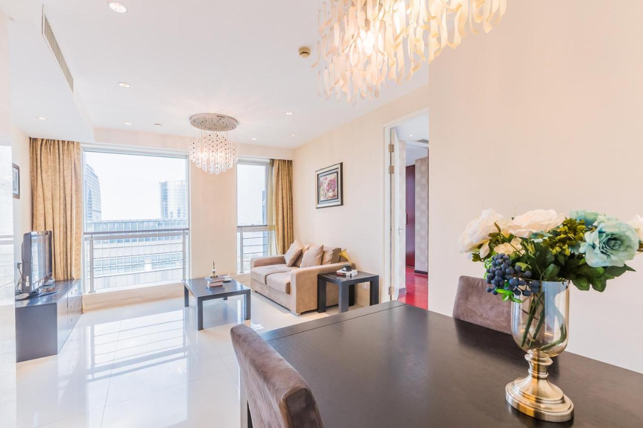 Binjiang Starlight Public Pavilion Hotel Apartment Hangzhou Bagian luar foto