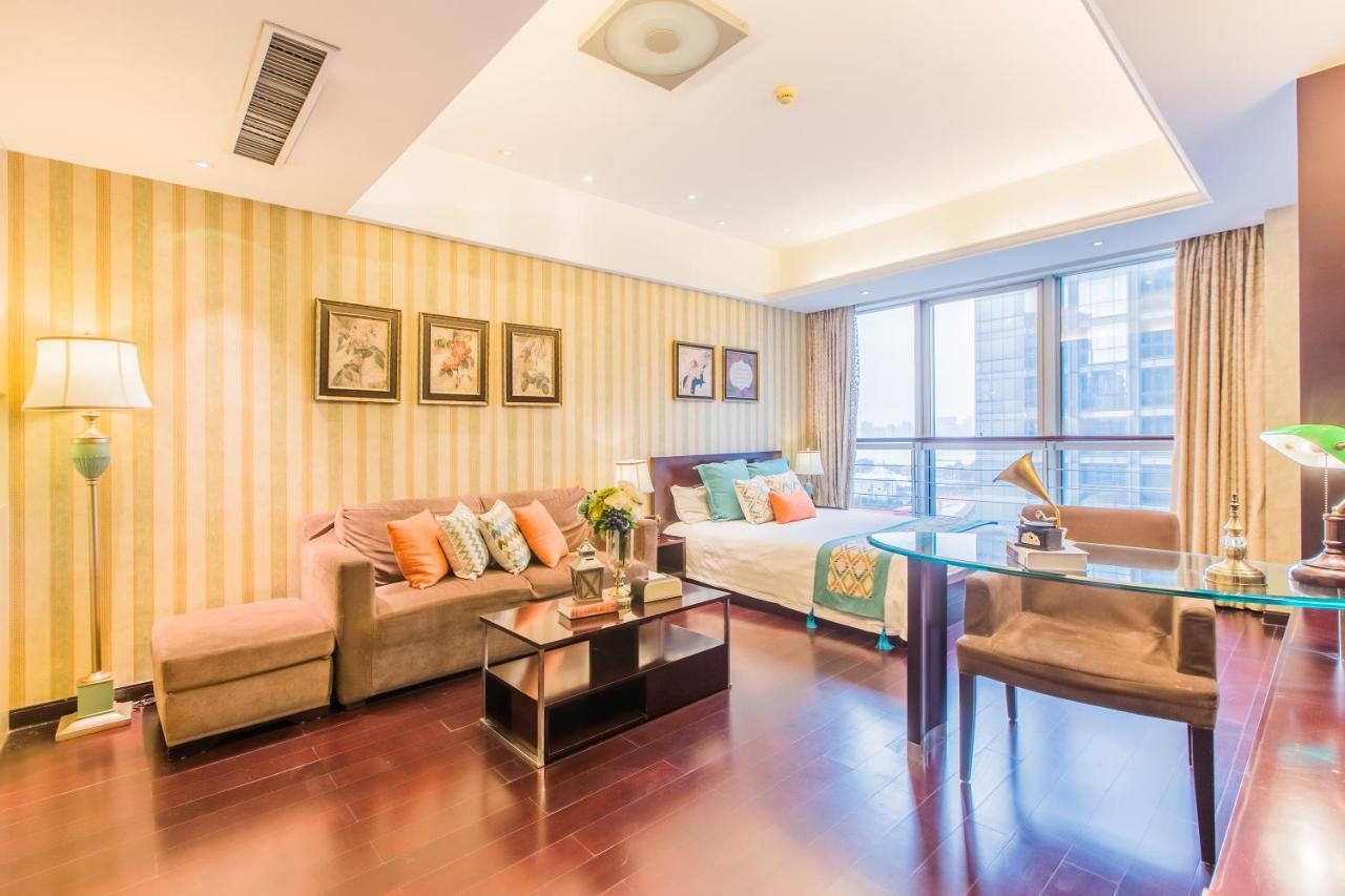 Binjiang Starlight Public Pavilion Hotel Apartment Hangzhou Bagian luar foto