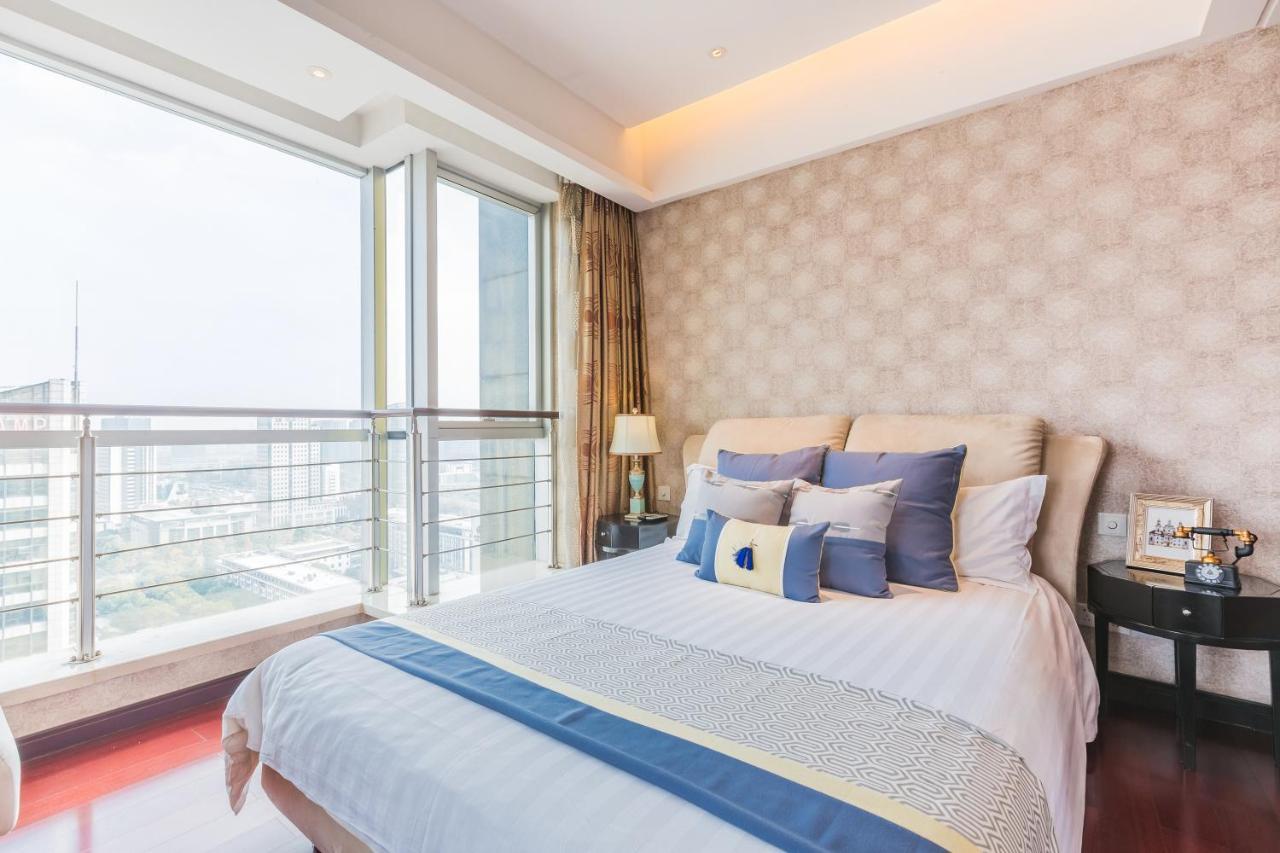 Binjiang Starlight Public Pavilion Hotel Apartment Hangzhou Bagian luar foto