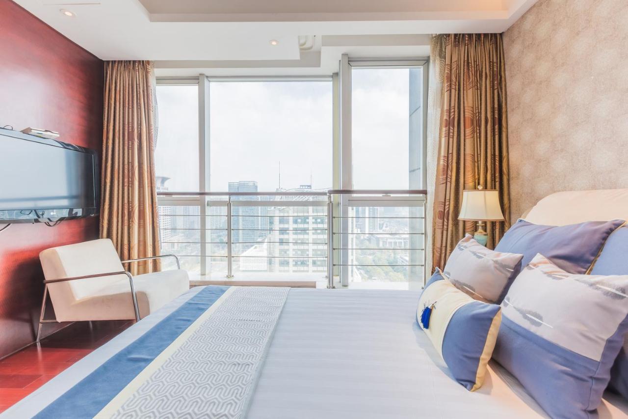 Binjiang Starlight Public Pavilion Hotel Apartment Hangzhou Bagian luar foto