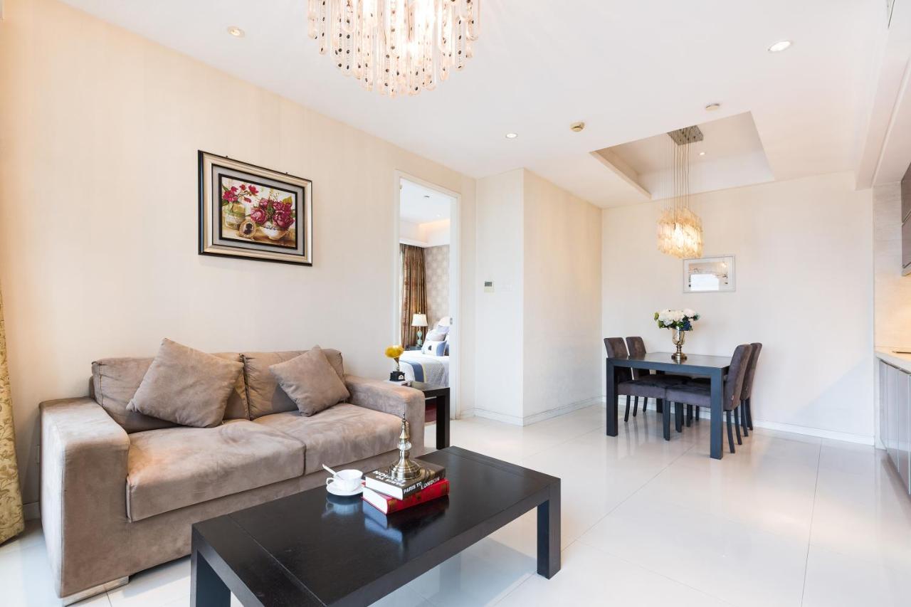 Binjiang Starlight Public Pavilion Hotel Apartment Hangzhou Bagian luar foto