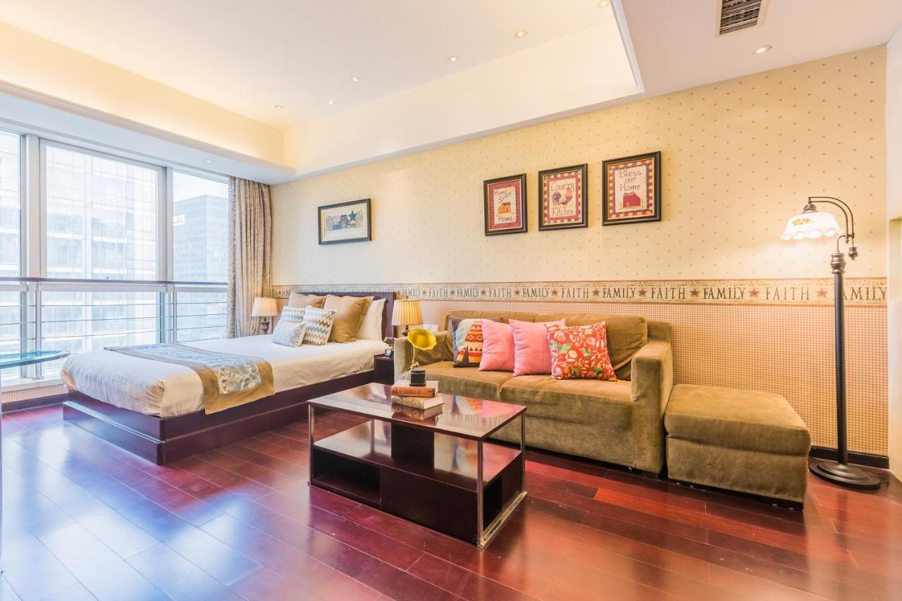 Binjiang Starlight Public Pavilion Hotel Apartment Hangzhou Bagian luar foto
