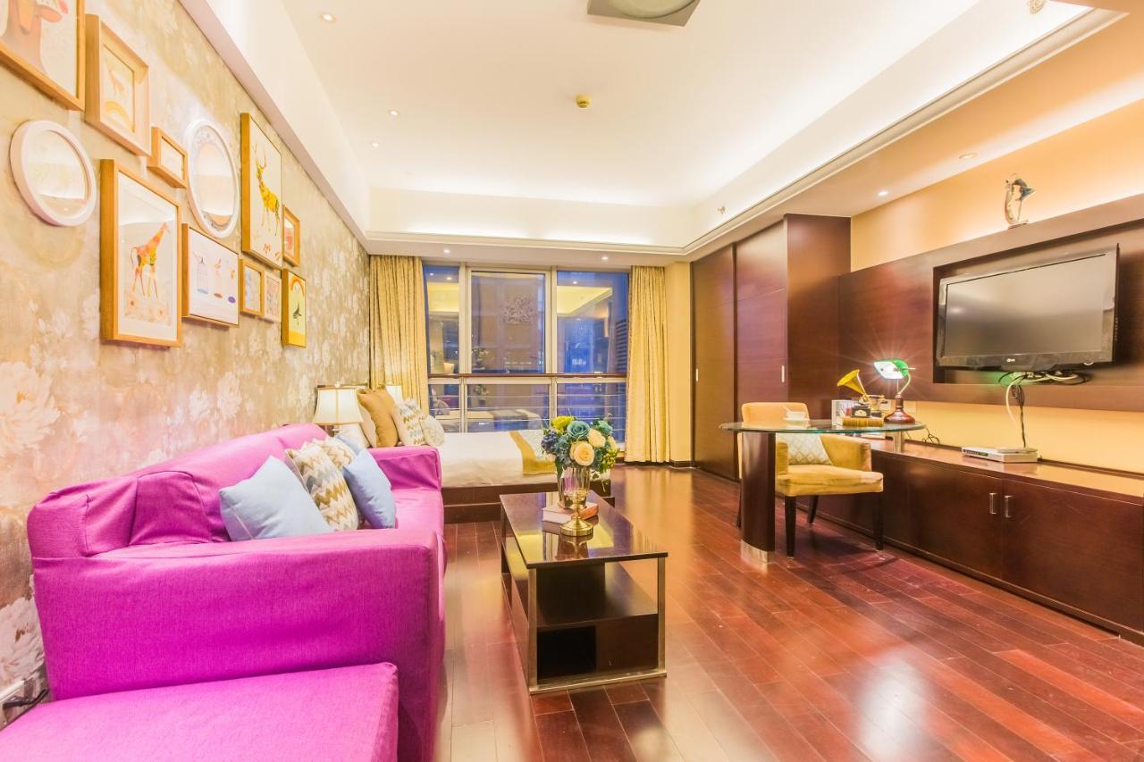 Binjiang Starlight Public Pavilion Hotel Apartment Hangzhou Bagian luar foto