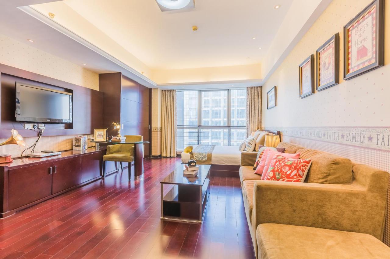Binjiang Starlight Public Pavilion Hotel Apartment Hangzhou Bagian luar foto
