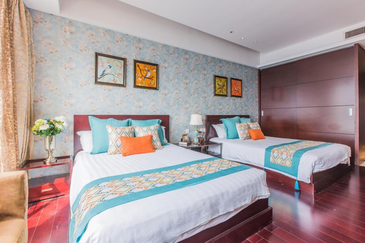 Binjiang Starlight Public Pavilion Hotel Apartment Hangzhou Bagian luar foto