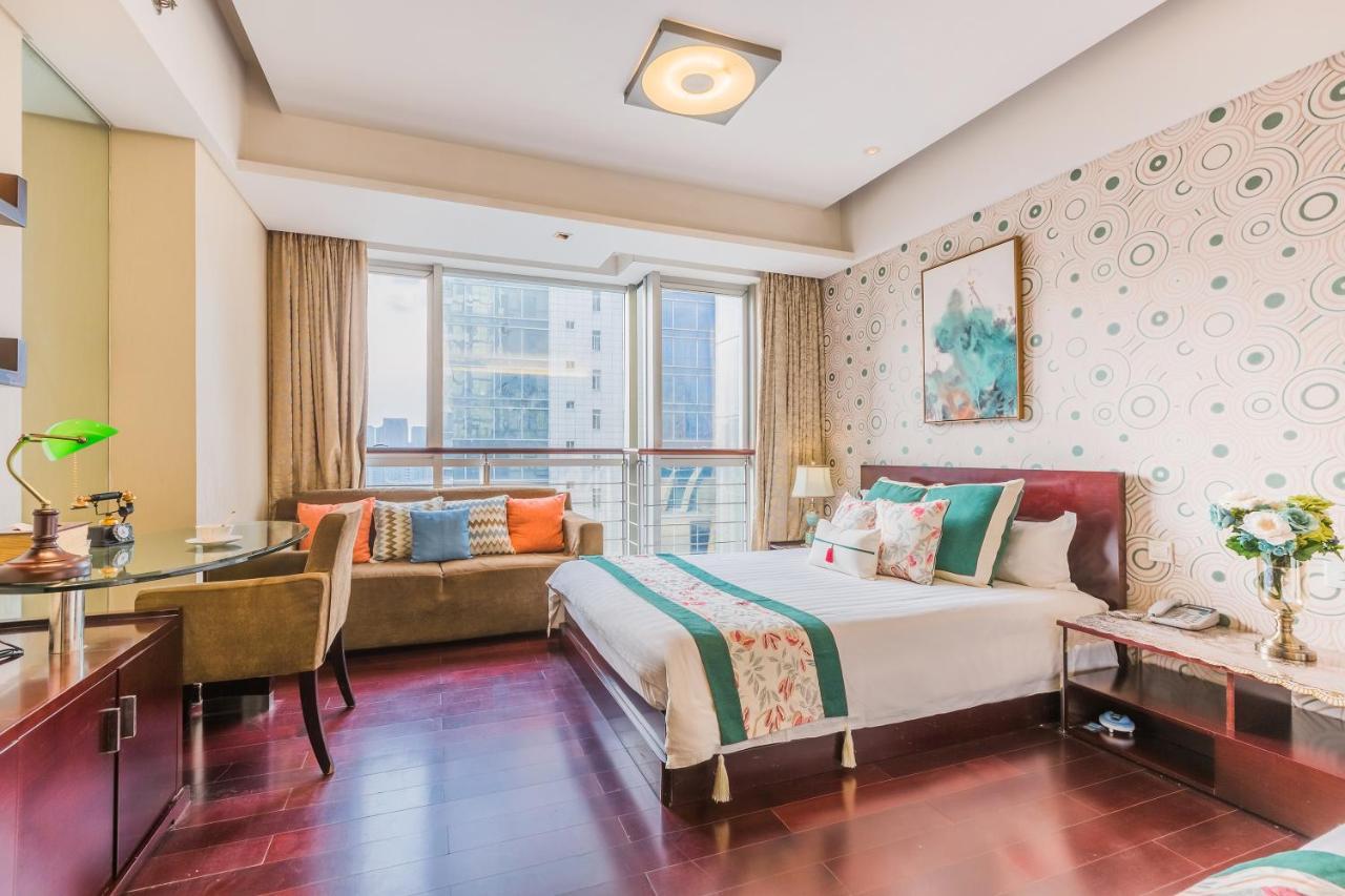 Binjiang Starlight Public Pavilion Hotel Apartment Hangzhou Bagian luar foto