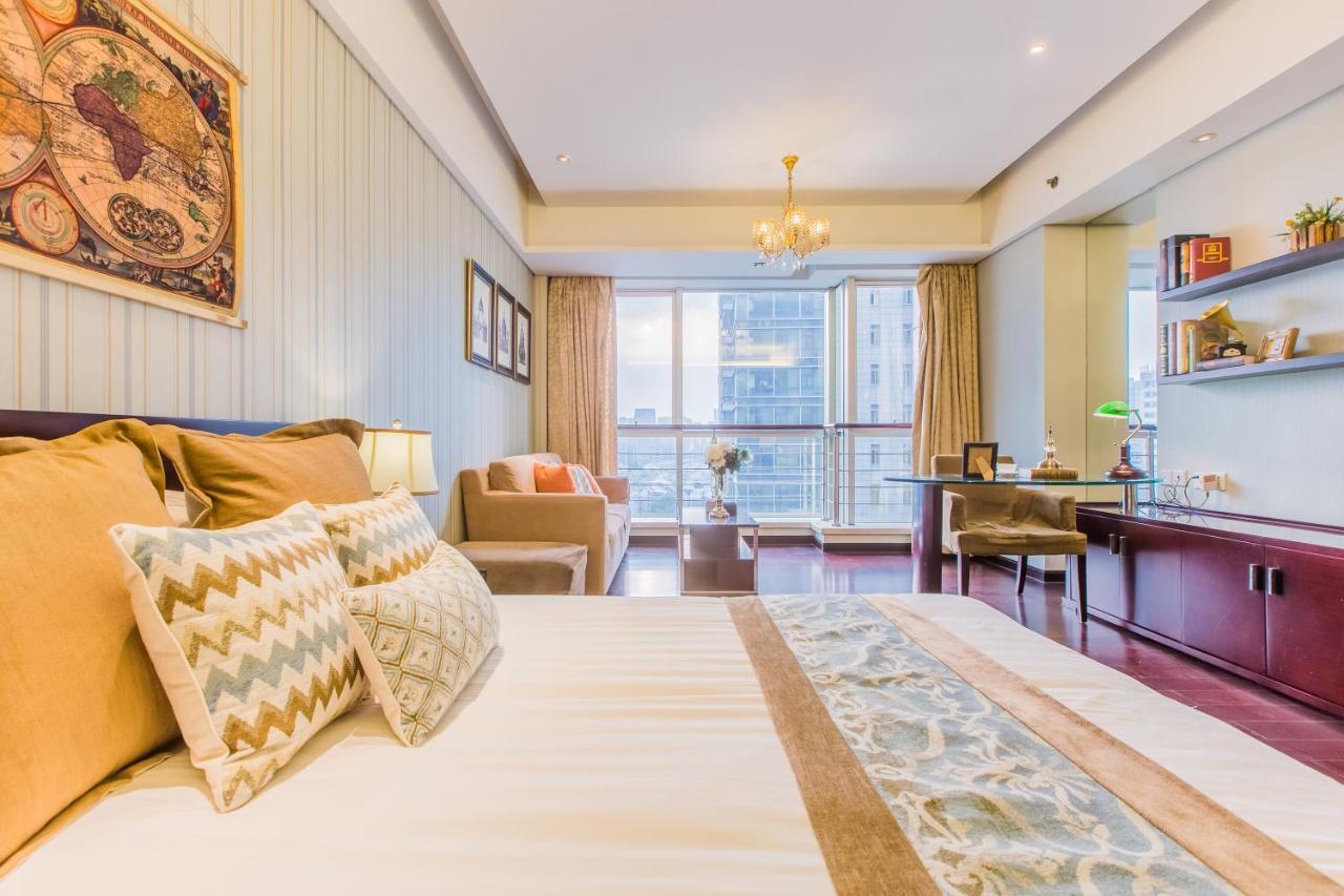 Binjiang Starlight Public Pavilion Hotel Apartment Hangzhou Bagian luar foto