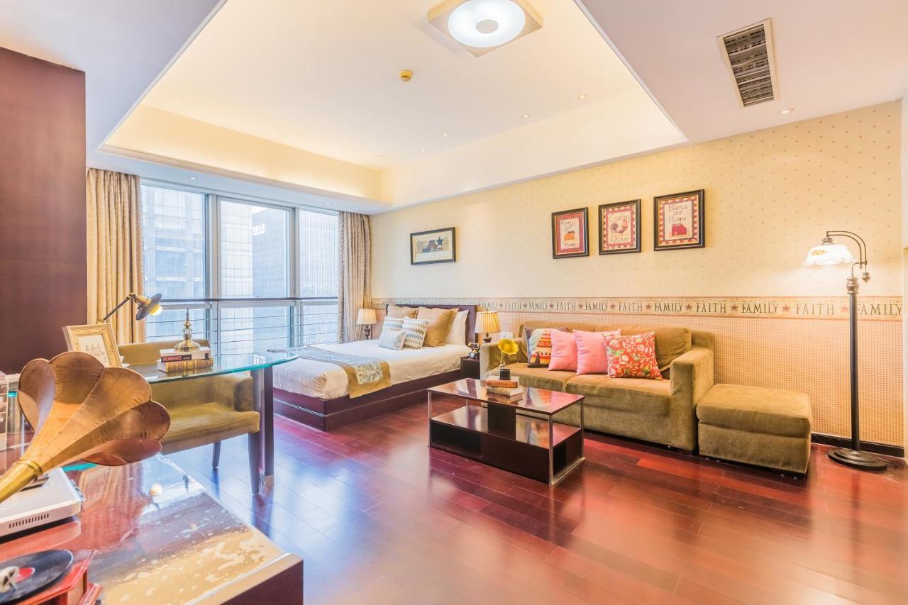 Binjiang Starlight Public Pavilion Hotel Apartment Hangzhou Bagian luar foto
